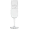 6.5 Oz. Flute Champagne Glass - Etched